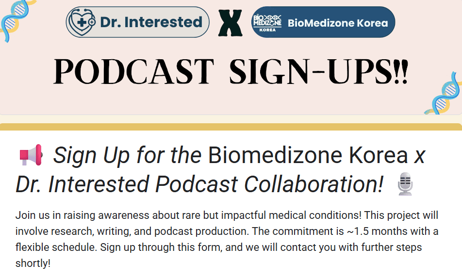 Podcast Collaboration with BioMedizone