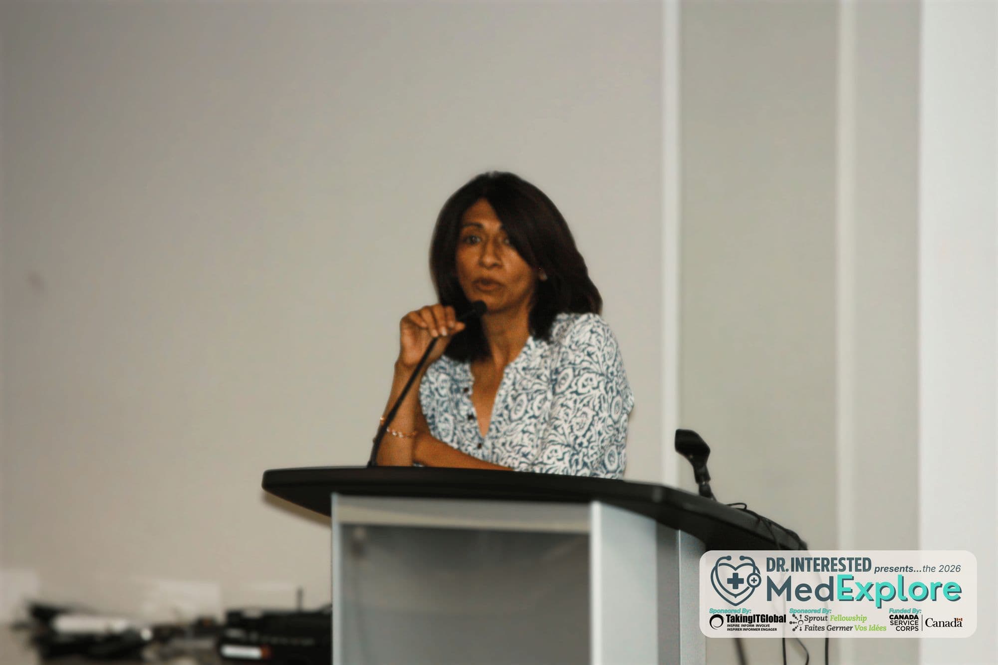 Afternoon Welcome — Dr. Interested MedExplore 2026 Conference (MedX 2026) — University of Toronto Mississauga, Davis Building — Sunday, August 16, 2026 (photo 2 of 2)