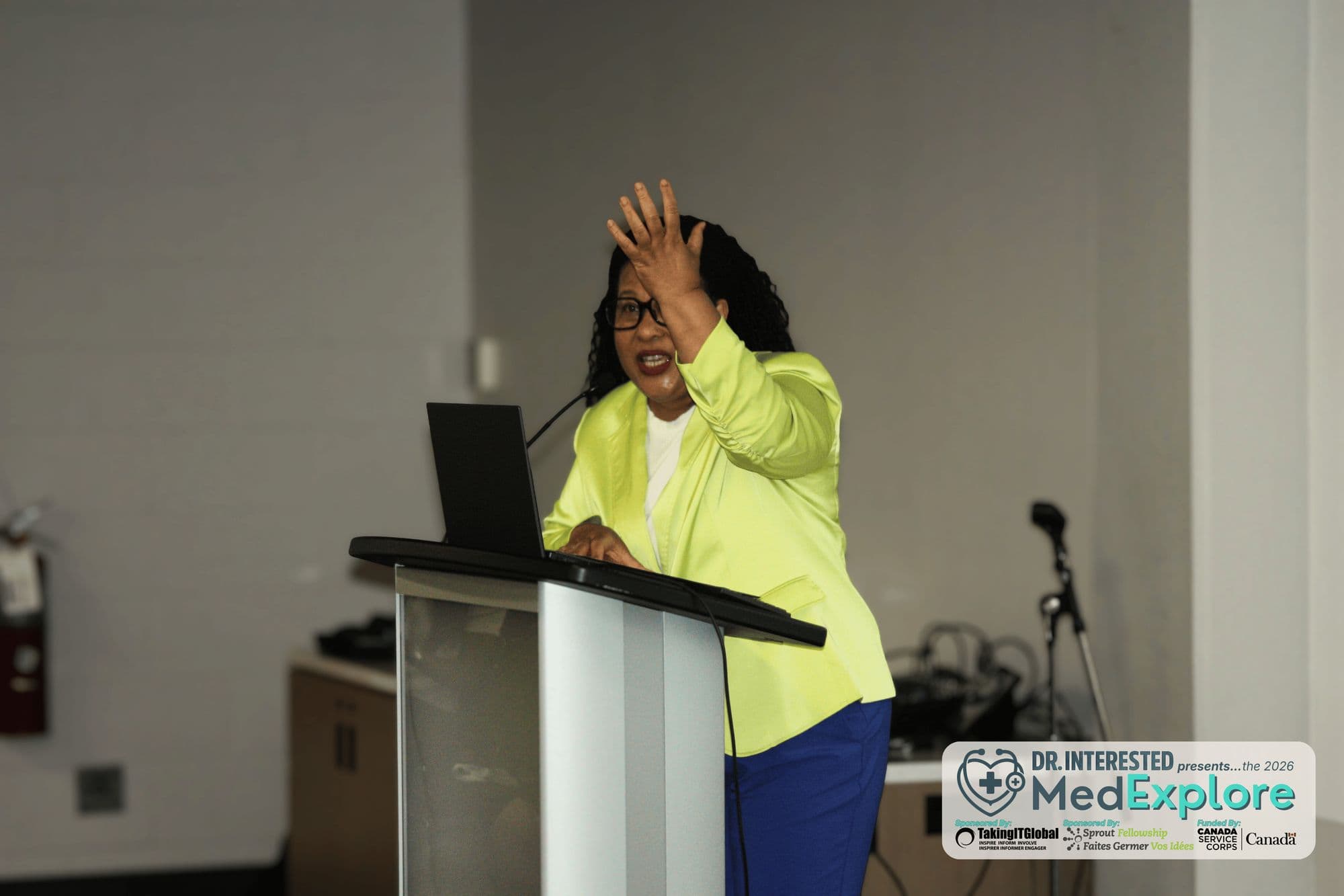 Closing Morning Remarks — Dr. Interested MedExplore 2026 Conference (MedX 2026) — University of Toronto Mississauga, Davis Building — Sunday, August 16, 2026 (photo 1 of 14)