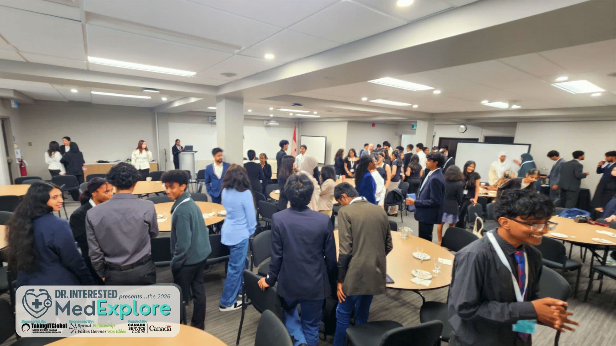 Getting to Know Each Other (icebreaker) — Dr. Interested MedExplore 2026 Conference (MedX 2026) — University of Toronto Mississauga, Davis Building — Sunday, August 16, 2026 (photo 5 of 10)