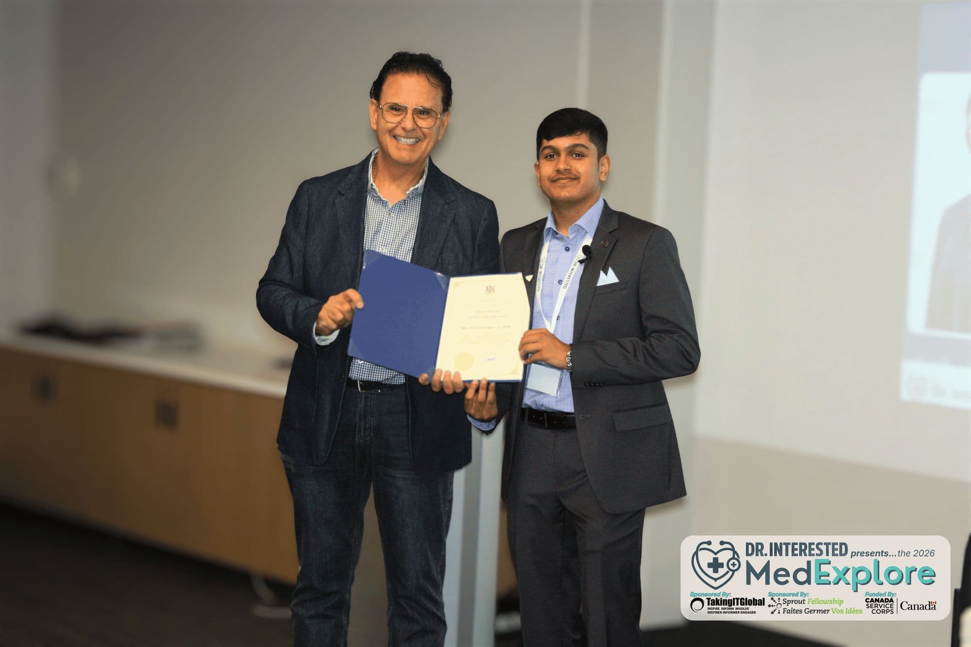 Remarks — Dr. Interested MedExplore 2026 Conference (MedX 2026) — University of Toronto Mississauga, Davis Building — Sunday, August 16, 2026 (photo 1 of 7)