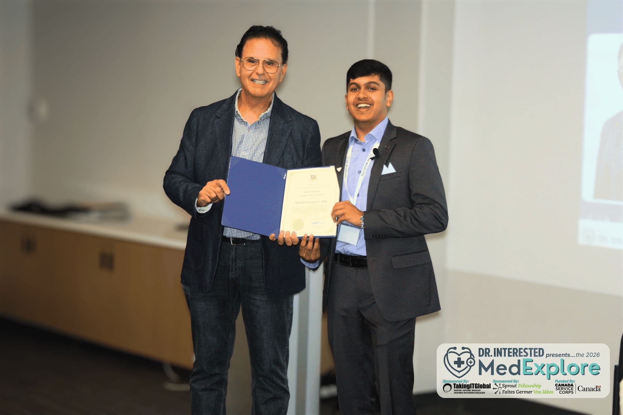 Remarks — Dr. Interested MedExplore 2026 Conference (MedX 2026) — University of Toronto Mississauga, Davis Building — Sunday, August 16, 2026 (photo 2 of 7)