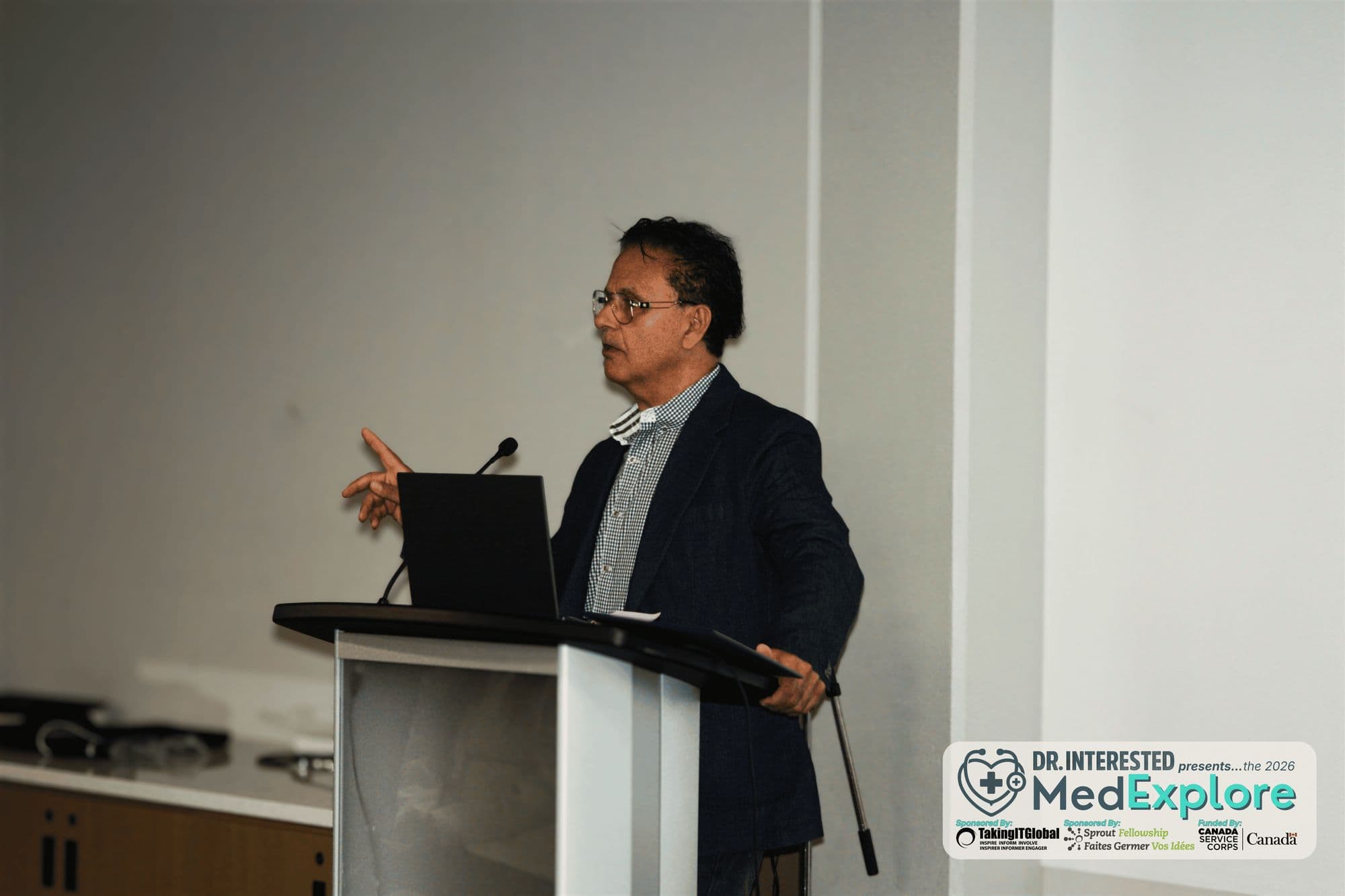 Remarks — Dr. Interested MedExplore 2026 Conference (MedX 2026) — University of Toronto Mississauga, Davis Building — Sunday, August 16, 2026 (photo 4 of 7)