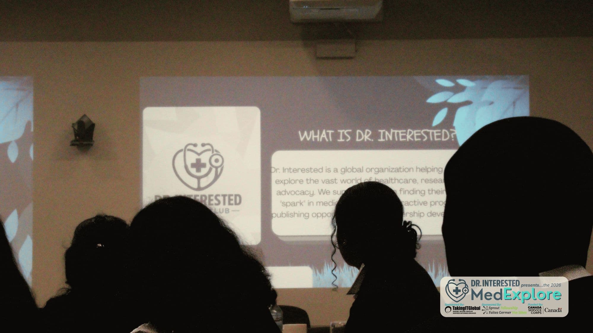 What is Dr. Interested — Dr. Interested MedExplore 2026 Conference (MedX 2026) — University of Toronto Mississauga, Davis Building — Sunday, August 16, 2026 (photo 6 of 6)